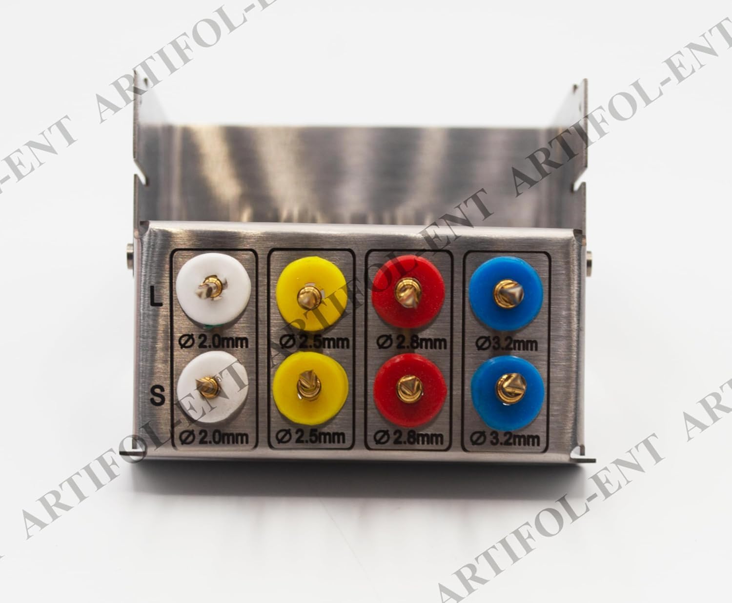 8 Pieces Lance Pilot Drills Kit | Precision Implant Starter Drills | Stainless Steel Construction | Sharp, Accurate Penetration | Reusable, Autoclavable #OS1086