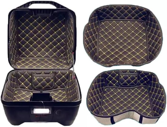 Motorcycle Rear Top Box Liner Protector Compatible with GIVI B27 B32 B36 B37 B42 B47 C30 C34 E25 E43 E45 E34 V47 Tail Case Storage Box Inner Mat Accessories (One Set) (B33)