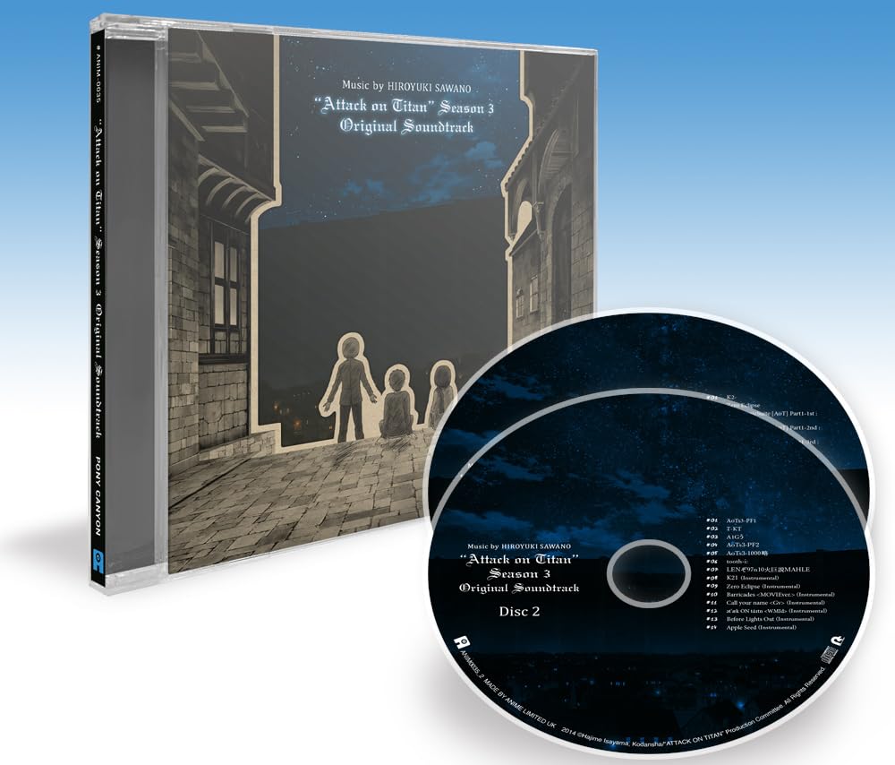 Attack on Titan Season 3 - Soundtrack (Standard)