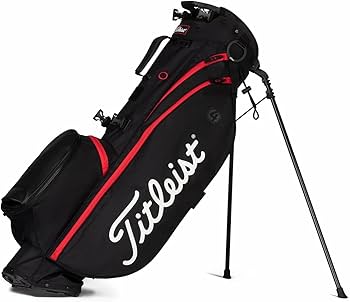Amazon | Titleist プレーヤー4 ゴルフバッグ ブラック/ブラック