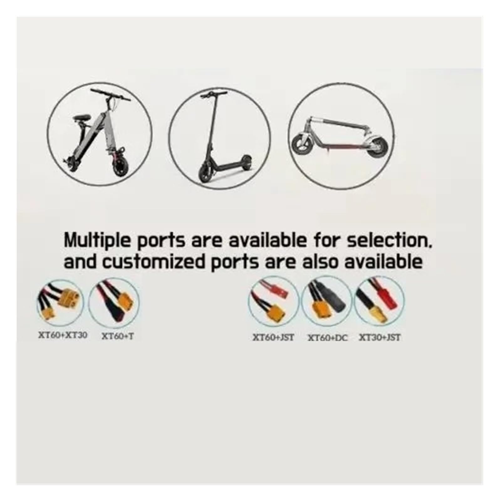 Batterie 10S3P 36V 9800mAh, chargeur, compatible avec les trottinettes Kugoo M2, S1, S2 et JOYOR Y1 X1, batterie lithium avec BMS intégré(SM-XT60 plug)