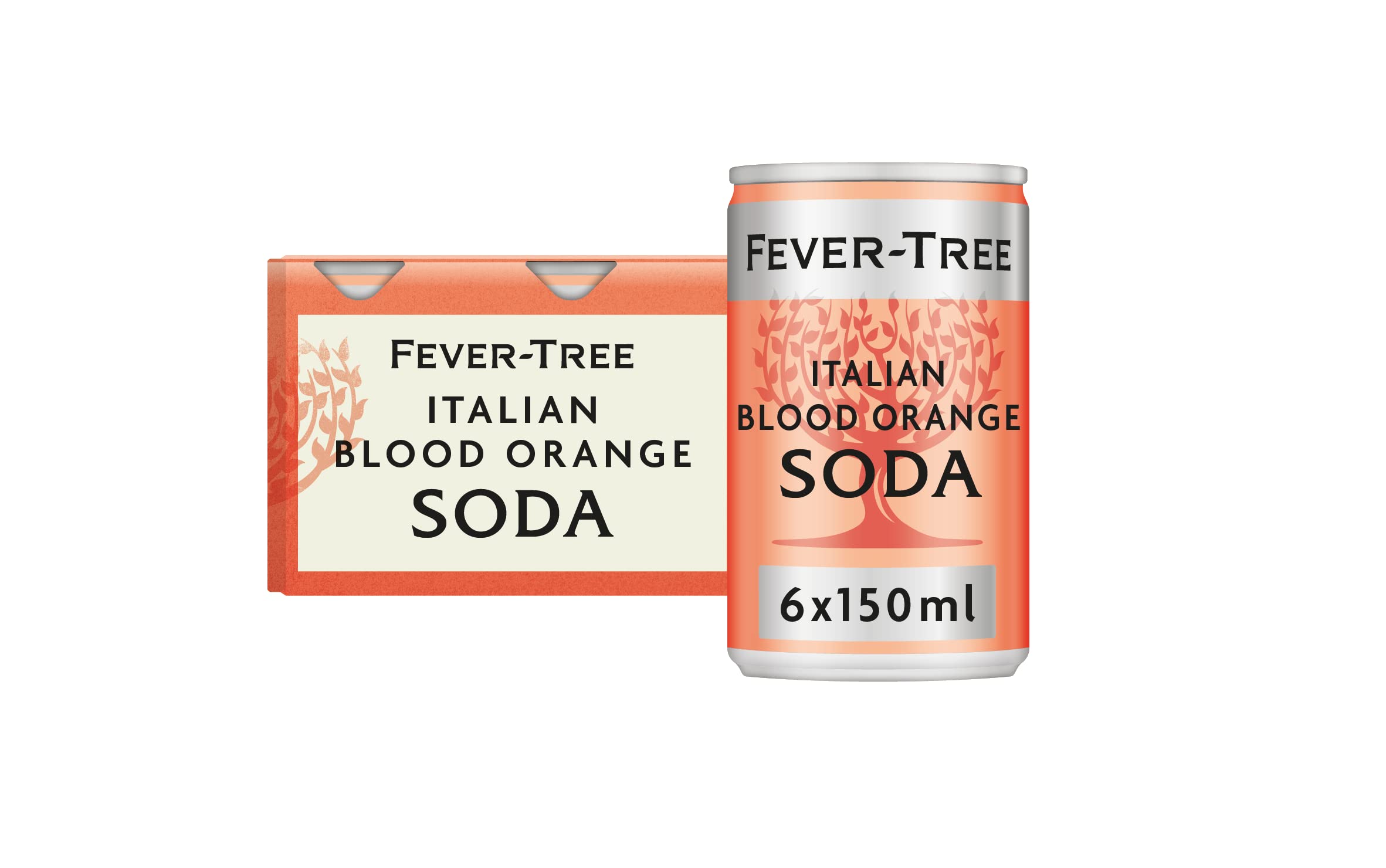 Fever-Tree Soda à l'orange sanguine italienne 24 x 150 ml