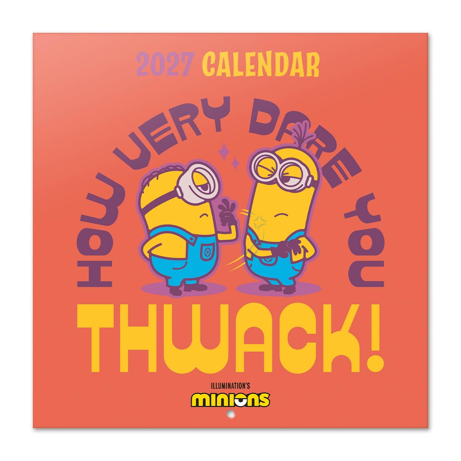 Grupo Erik Minions 2027 Wall Calendar, Minions Gifts — image 1