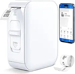 Impressora Portatil, Etiquetadora Adesiva, Impressora Termica, Impressora Termica Etiquetas, Etiquetadora, Mini Lmpressora de Etiquetas, Bluetooth