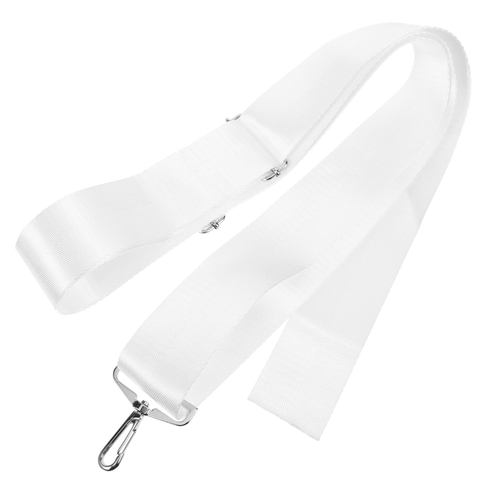 Toyvian Centrale della Rete da Tennis Cinghie Corda Portatile conveniente Maniglia Corde per reti da Tennis di Cinghia da Tennis Nylon Bianca