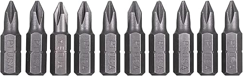 Miniatura 27 de Mayhew Tools 18210-10 USA Phillips Broca de inserción, n.º 2 x 1 pulgada, paquete de 10