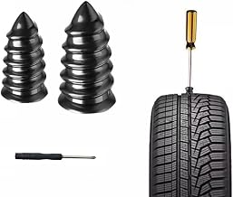koidhra 40pcs Car Tire Repair Nails for Buick Regal TourX Cascada Electra, Tire Plug Kit for Car, Motorcycle, Quick Easy Tire Puncture Repair, Durable, Leak Proof, with Tools