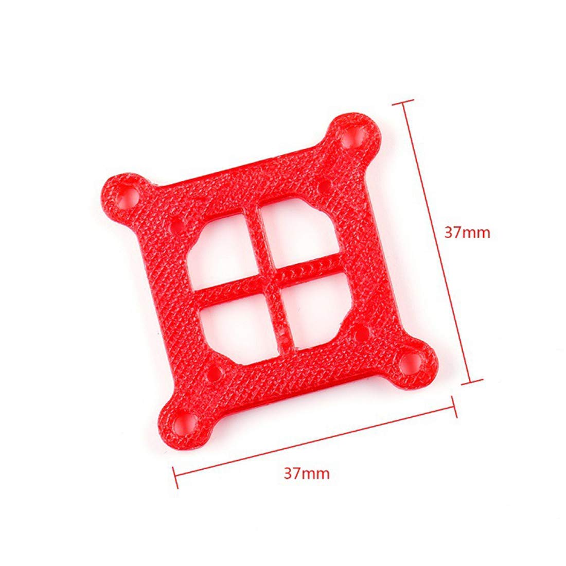 QWinOut 3D Printed Printing TPU Flight Control VTX Hole Conversion Board 20 * 20 M2 to 30.5 * 30.5 M3 for DIY FPV Racing Drone Quadcopter