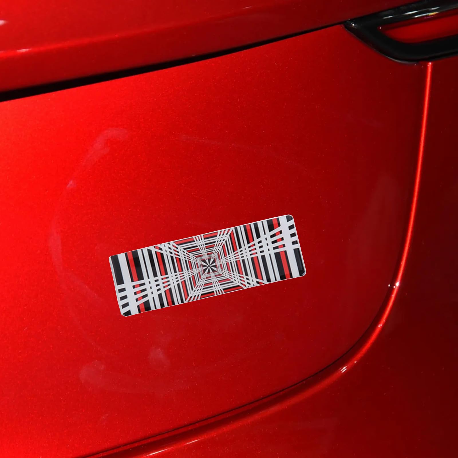 Badge Autocollant Pour Tesla Ludicrous Performance Compatible Avec Tesla Model 3/Model Y/S/X, Double Moteur, Coffre, Couvercle Arrière, Accessoires De Décoration Extérieure Ludicrous