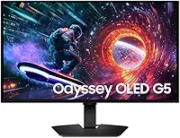 Samsung Monitor Odyssey OLED G5 27", QHD, 180Hz, 0.03ms, G-sync, FreeSync, DP, HDMI