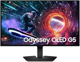 Samsung Monitor Odyssey OLED G5 27", QHD, 180Hz, 0.03ms, G-sync, FreeSync, DP, HDMI