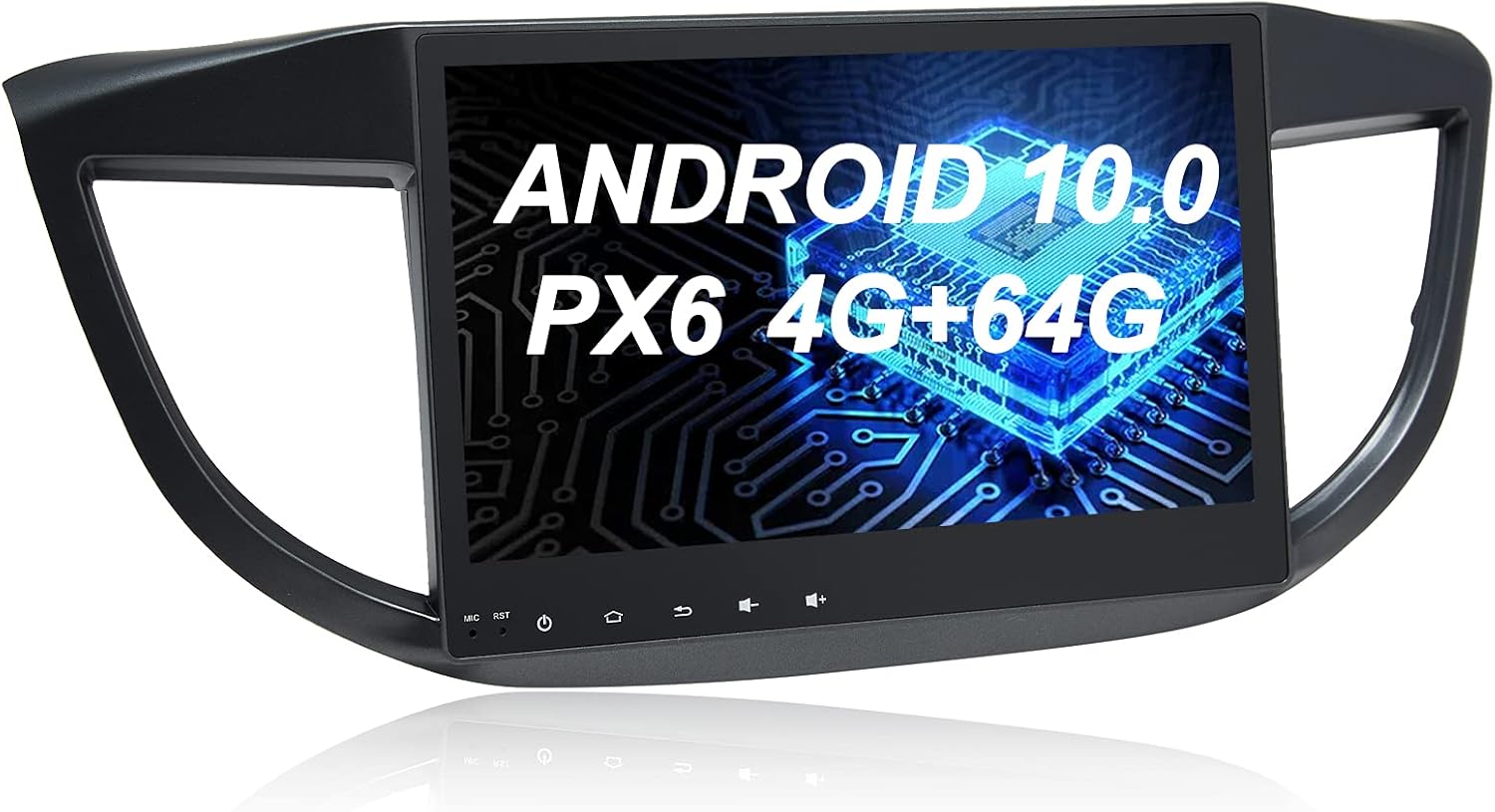 Dasaita Android Car Stereo for Honda CRV CR-V 2012 to 2017 Car Multimedia  Player Split Screen Head Unit Stereo Carplay Android Auto 4G 64G PX6 DSP