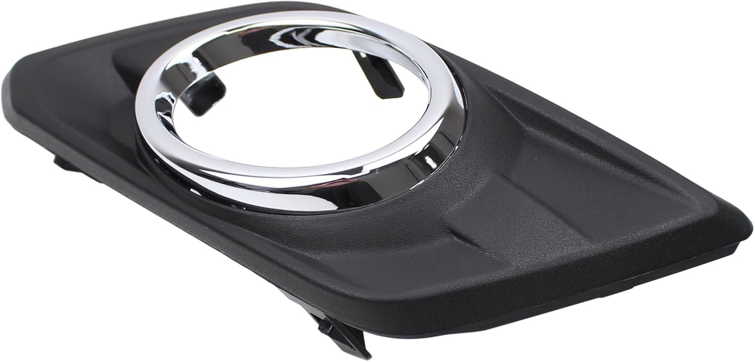 ApplianPar 2Pcs Front Driver and Passenger Side Fog Light Bezel Cover for Rogue 2014 2015 2016