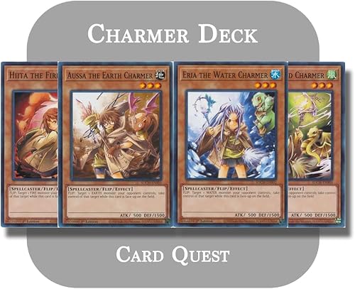 Yu-Gi-Oh! - Completa baraja de arte espiritual y poseída familiar y encantadora