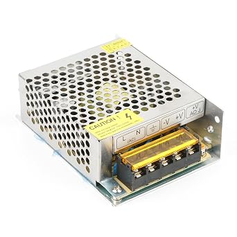 12V 5A Switching Power Supply,AC100V to DC12V 60W Transformers for LED Strip Light,Radio, Computer Project,Video Surveillance,Probe Signal Lamp
