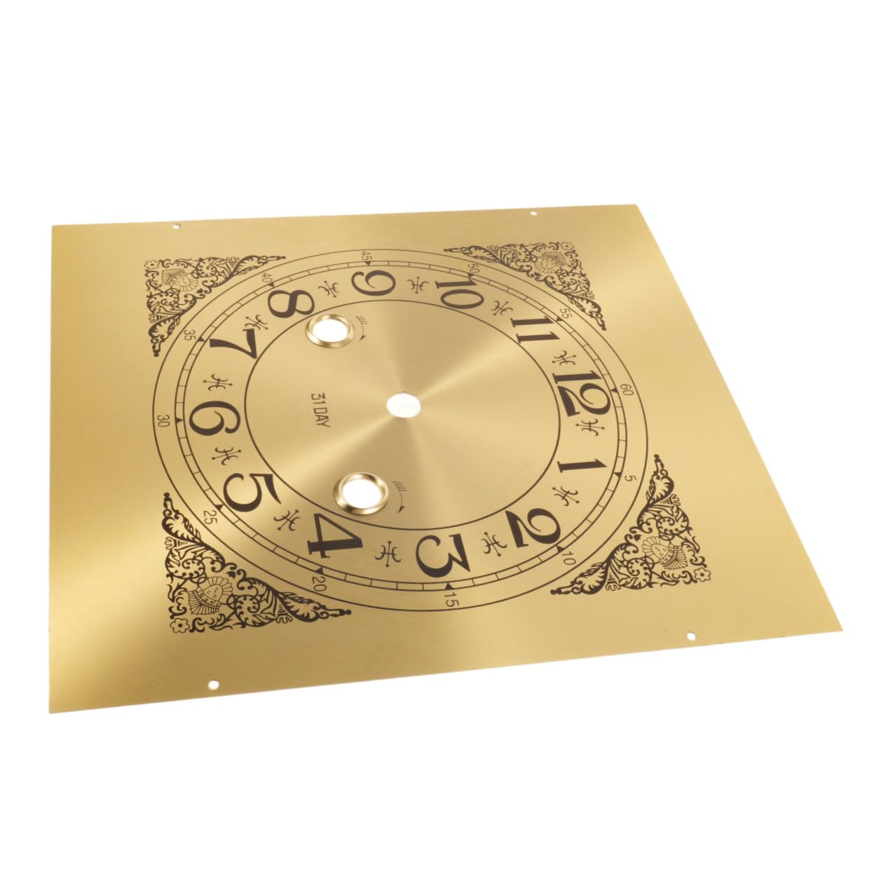 Cadran de montre mécanique vintage rond métal pour réparer vos horloges