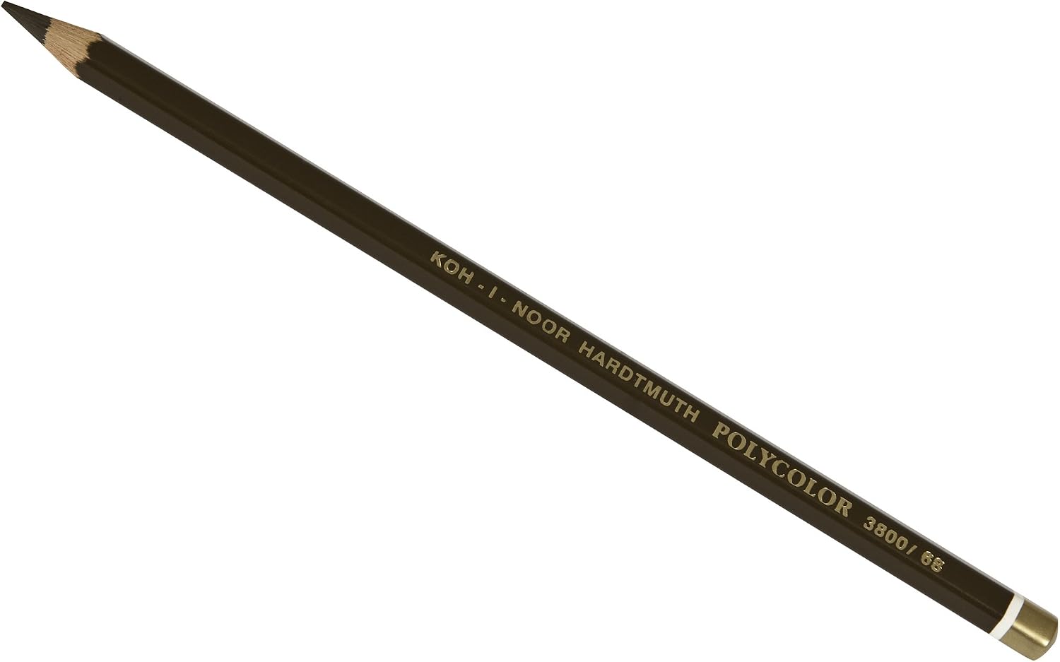 Koh-I-Noor Polycolor Drawing Pencil, Pack of 12, Burnt Umber (3800/68)