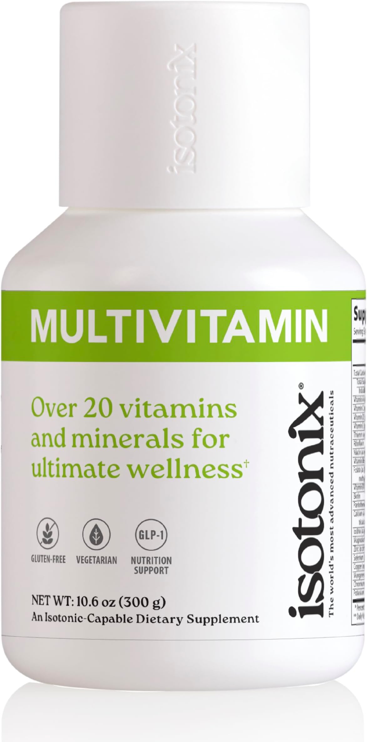 Isotonix Multivitamin Powder Without Iron โ Methylated B Vitamins, Antioxidan...