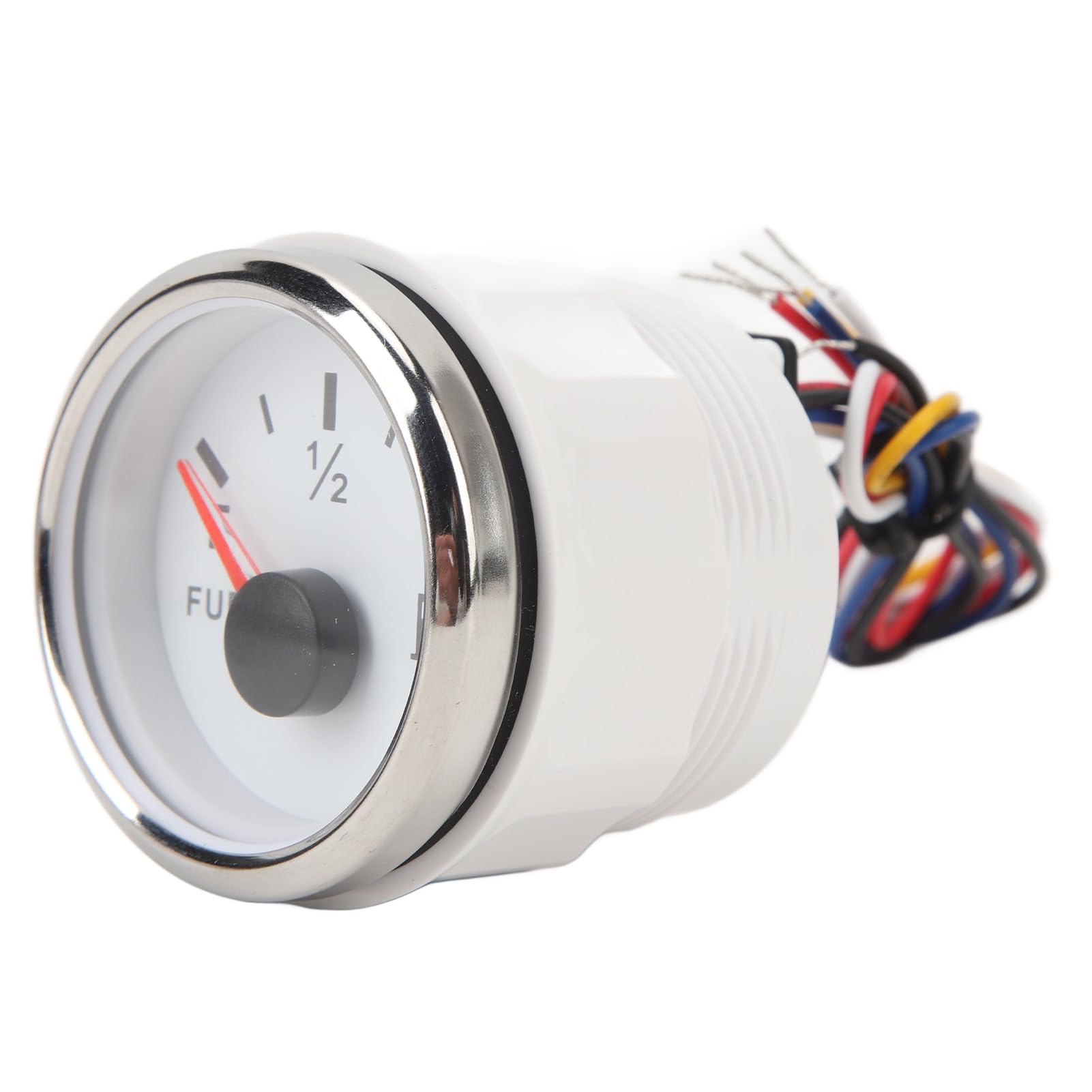 Indicatore Livello Carburante Universale Indicatore Livello Carburante Digitale Misuratore Carburante Marino 52mm DC9-32V 240-33ohm per Yacht Barche Pesca (Quadrante