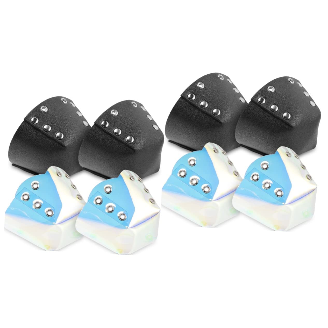 KESYOO 2sets Leather Skates Toe Protector for Pads Skating Protective Roller Inline Protectors Guard Adult Covers Caps Shoe Cover Leather Skates Toecap Skates Accessory 2pairs*2