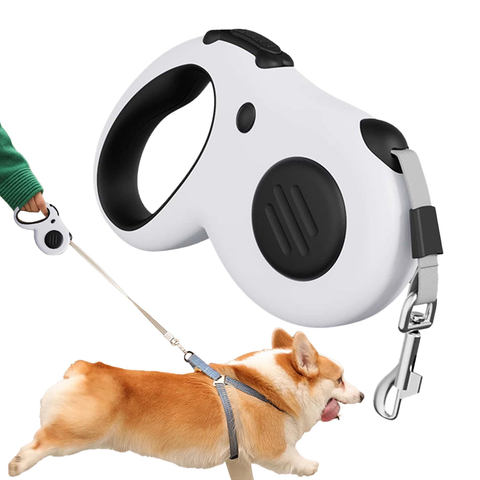 Sangle rétractable pour promener votre chien en voyage et au parc en toute liberté