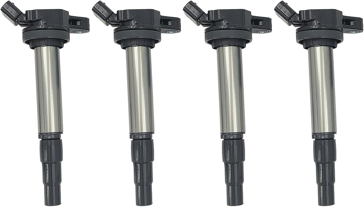 Ignition Coil Pack Set of 4 Compatible with Toyota Corolla Matrix Prius Lexus CT200h Scion iM xD Pontiac Vibe 1.8L L4 2009-2017, Replace 90919-02258 90919-02252 UF596 UF619 C1714