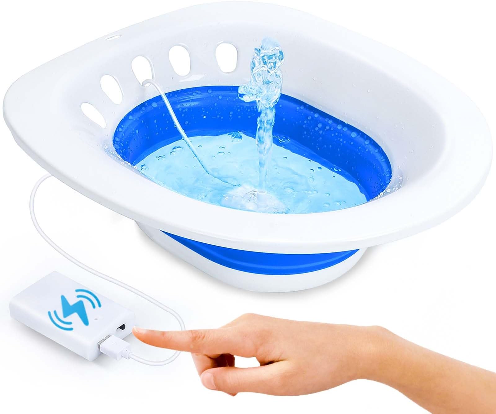Sitz Bath for Hemorrhoids - Collapsible Storage