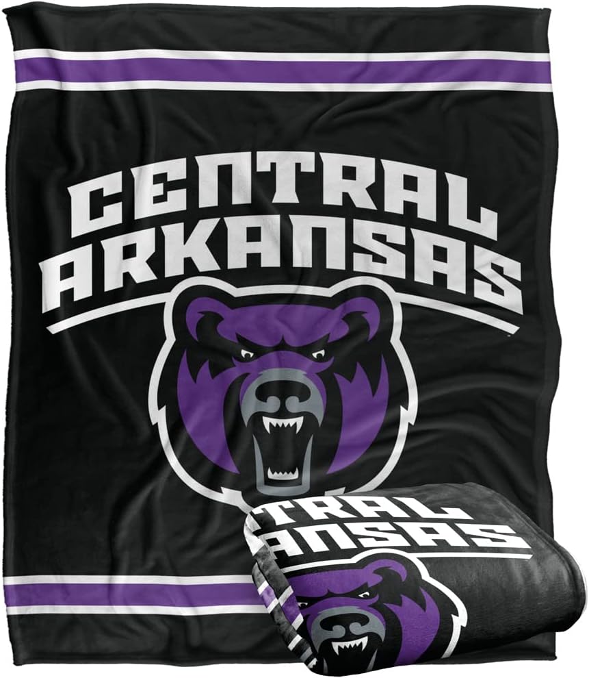 LOGOVISION collegiate logo fleece throw blanket