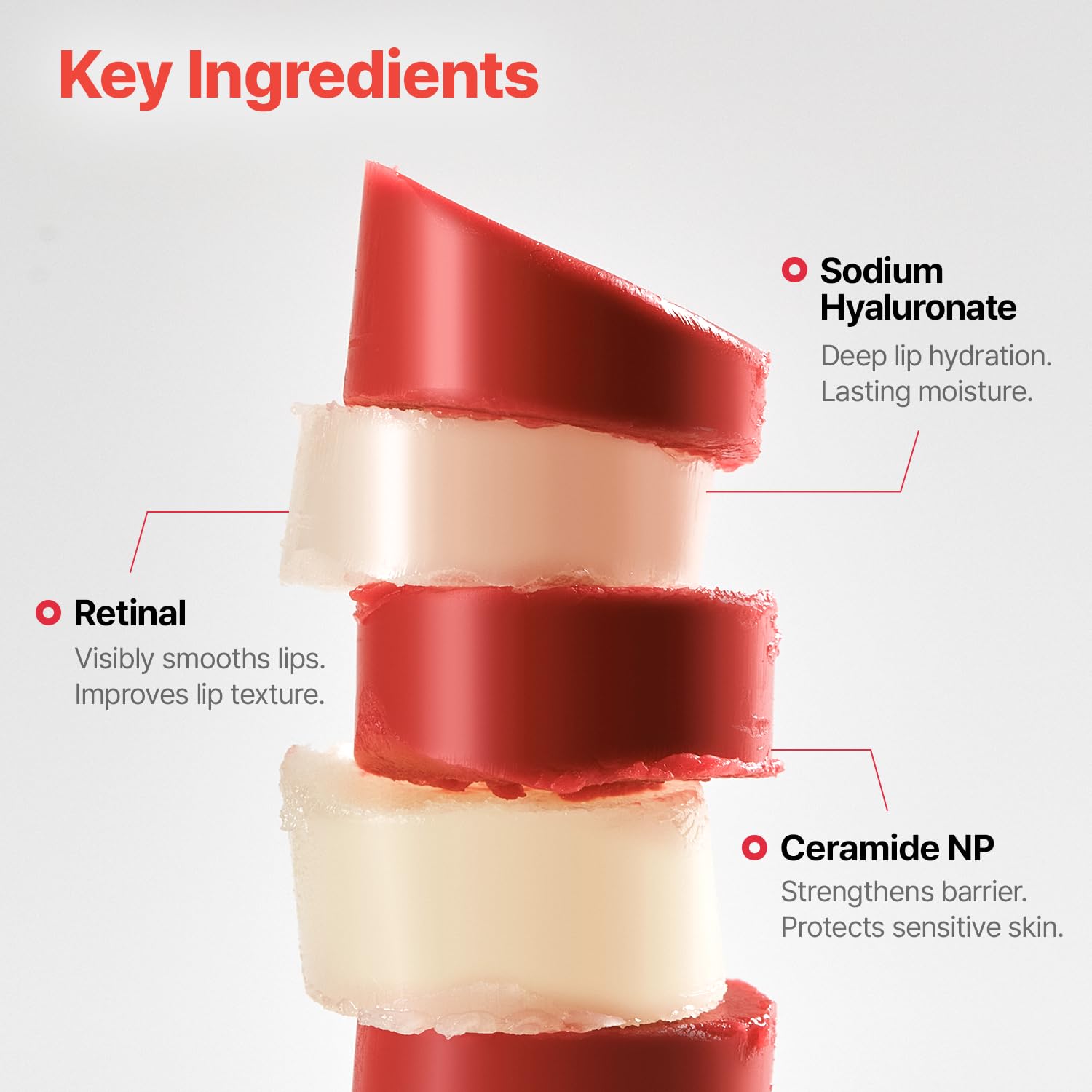 Dr.Different Retinal Lip Balm Clear, Anti-Wrinkle Lip Treatment with Deep Hydration & Long-Lasting Moisture, K-Skincare made by Korean Dermatologist, 0.14oz - Image 5