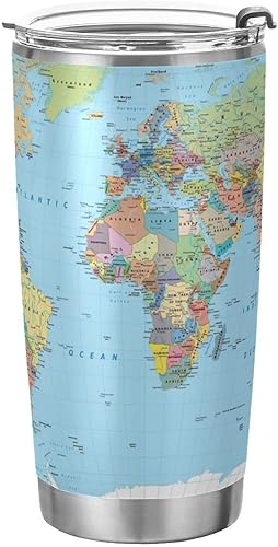 OTVEE 20 oz Tumbler with Lid and Straw, Vacuum Stainless Steel Insulated Coffee Travel Mug Cup, Double Walled BPF Free Leakproof Water Bottle