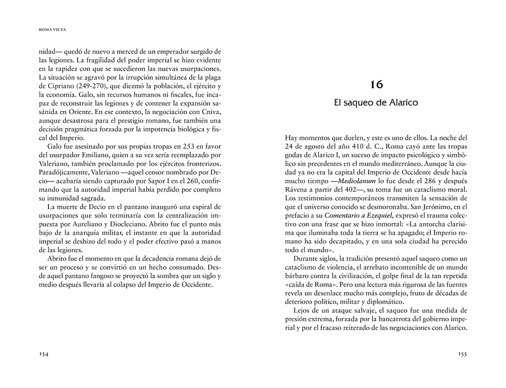 Roma victa: Errores, derrotas y delirios de un imperio que ha marcado nuestra historia (No ficción)
