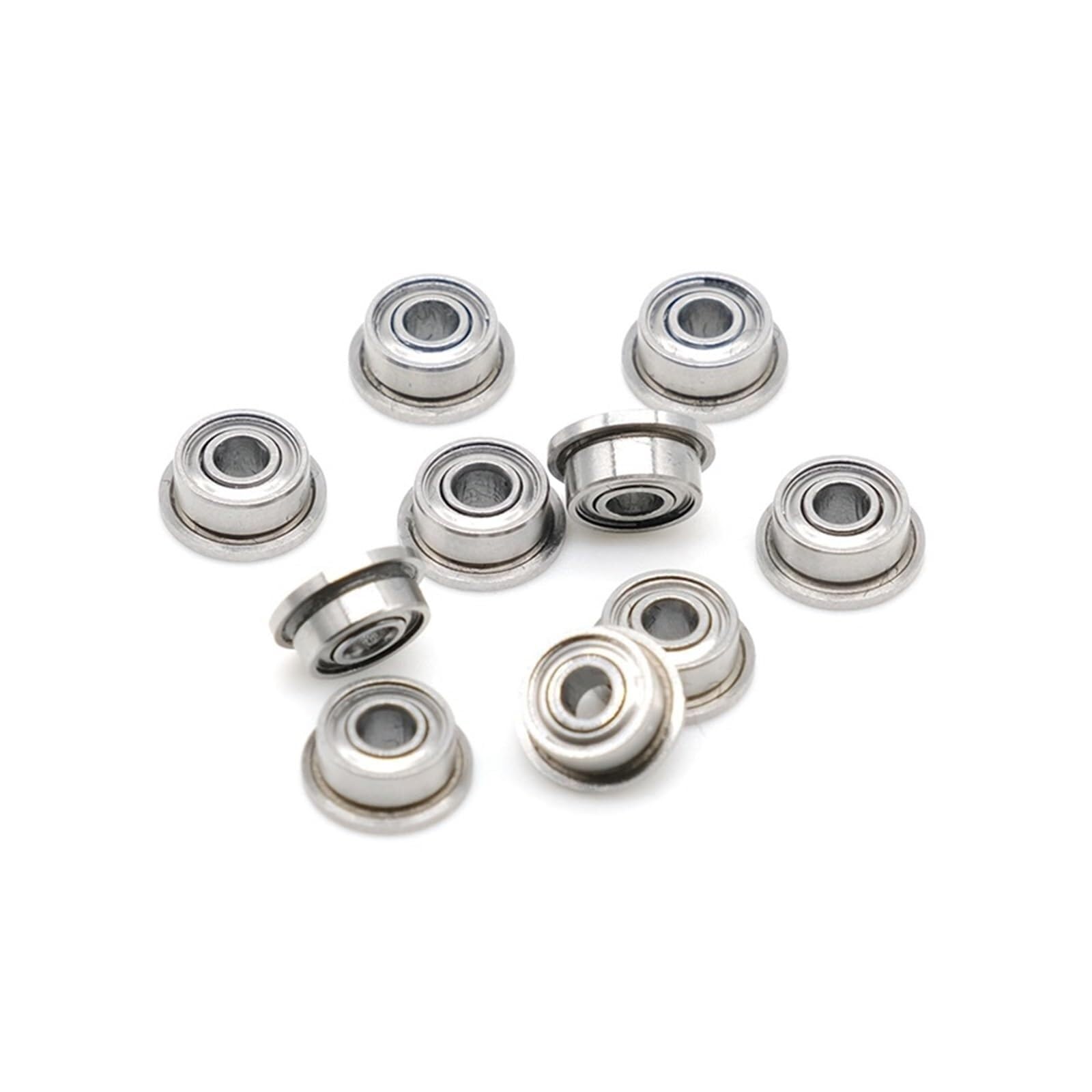 Aspectos, 10 Uds MF52ZZ 2x5x2,5 Mm rodamientos de bolas con brida ABEC-7, rodamiento Lucky