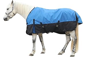 1200 Denier Waterproof Breathable Rip-Stop Turnout Horse Blanket