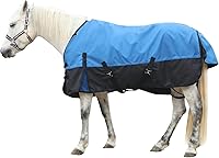Vista 10 de Manta de caballo 1200D Ripstop impermeable transpirable (0.00 oz sin relleno), ligera capa de lluvia que se mantiene seca en barro y clima húmedo