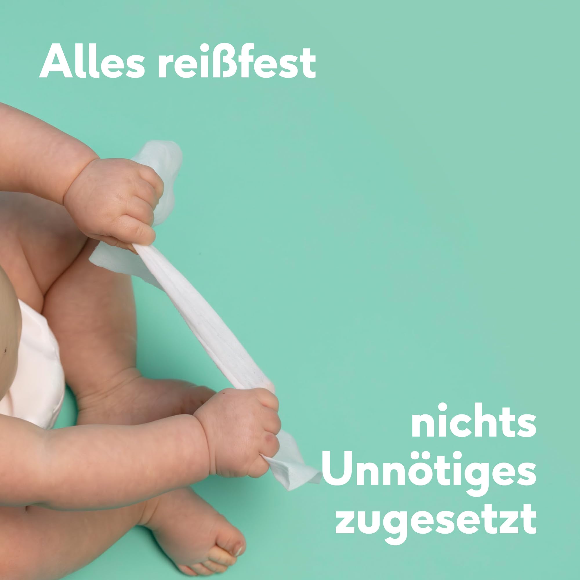 Naiwne chusteczki nawilżane bez plastiku, 1296 sztuk (24 x 54 wilgotne chusteczki) - dla niemowląt i dzieci - pośladki, ciało i twarz - jak aloes i bambus - 0% dodane perfumy i alkohol
