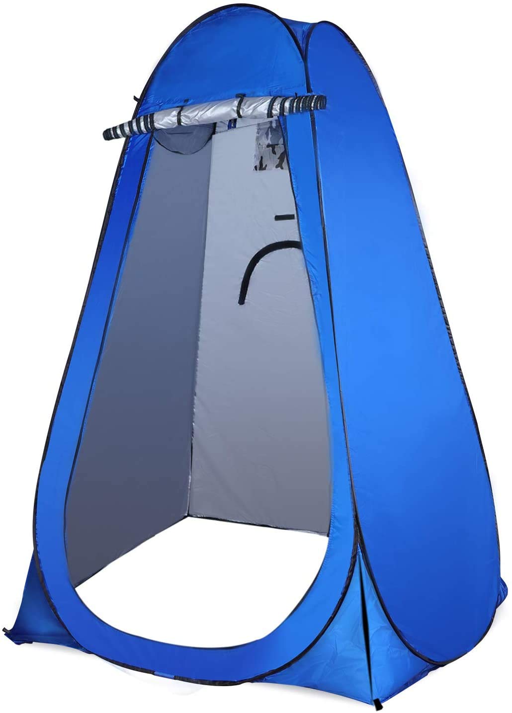 Shower Privacy Toilet Tent Beach Portable Changing Dressing Camping Pop Up tents Room Sun Sunshade Baby Outdoor Backpack Shelter Canopy (BLUE)