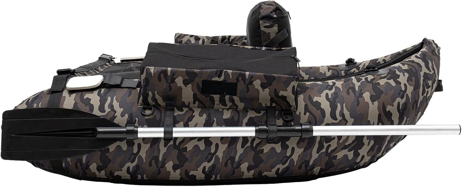 Modern 136 * 105cm Fishing Boat Outdoor Fishing Boat Inflatable Fishing Boat for Fishing, Rafting, Exploring.