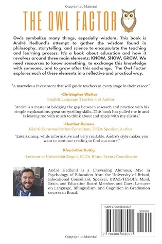 The Owl Factor: Reframing your Teaching Philosophy