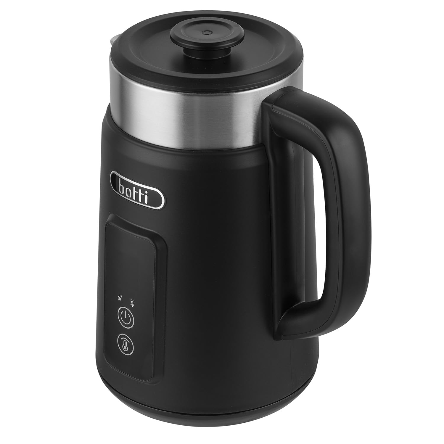 Botti Luiz hervidor 1,5L negro | Pantalla LED de temperatura | Diseño de doble pared | Base giratoria de 360° | Calentamiento rápido | Función de mantenimiento de calor | Apagado automático