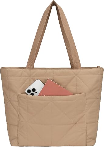 Urbanstand Small Tote Bag for Women, Lightweight Work Tote Bag with Zipper