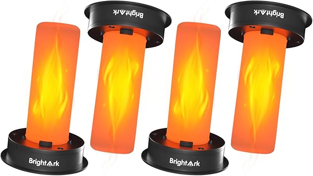 Solar Light Replacement Tops Parts with Flickering Flame Effect, Fits 2.87 to 3.35 Inch Openings, 1.2V 600mah Waterproof Outdoor Solar Panel Module For Garden Lights, Solar Lanterns 4 Pack