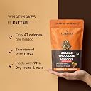 EAT BETTER CO - Orange & Chocolate Sugar-Free Laddoos | Energy-Bar Replacement | 95% Dry-Fruits | High Protein & Instant Energy - Super Saver Pack of 20 - Healthy Chocolate, 200gm gallery image