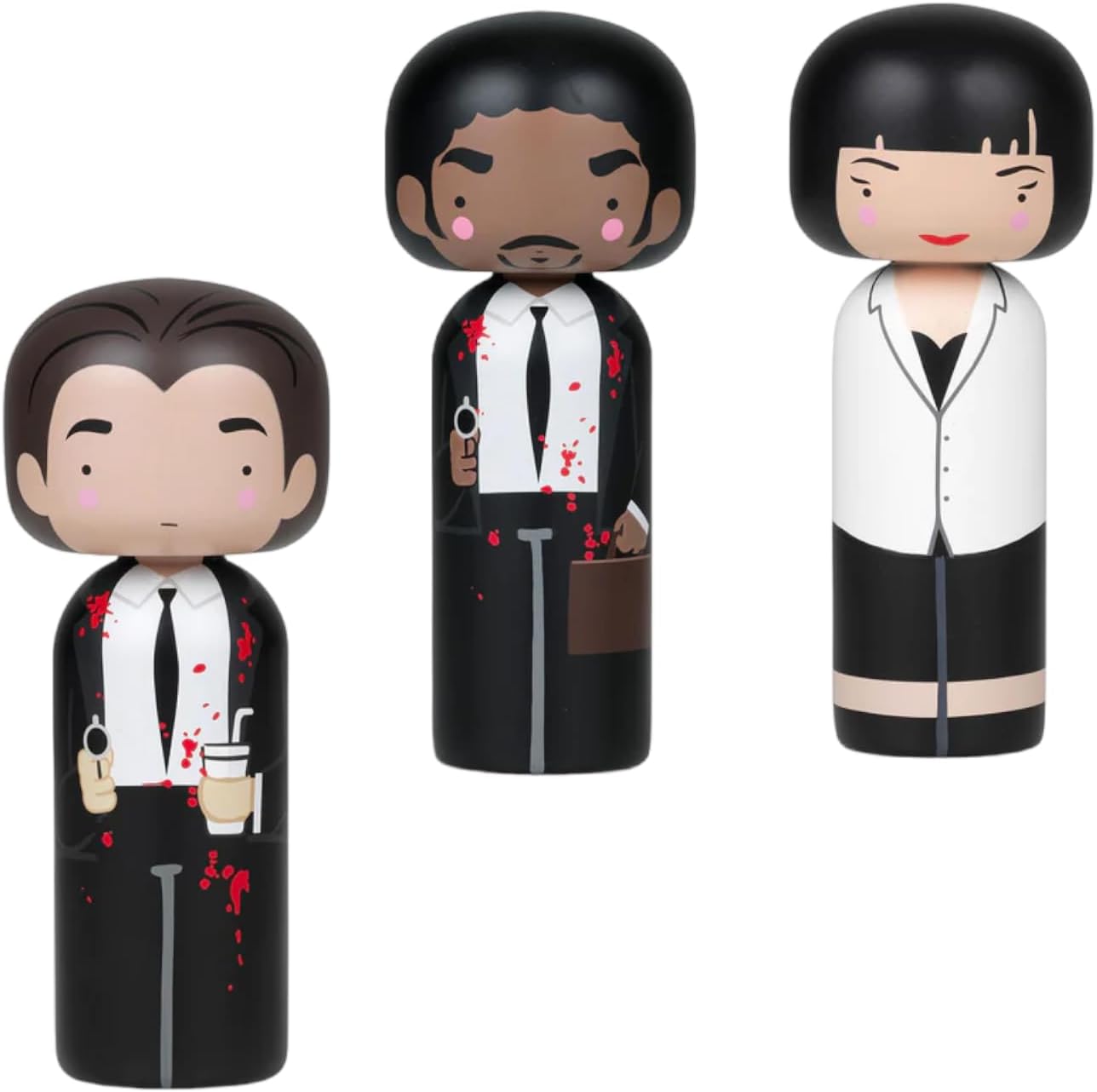 Lucie Kaas Kokeshi Doll - Pulp Fiction - Vincent Vega