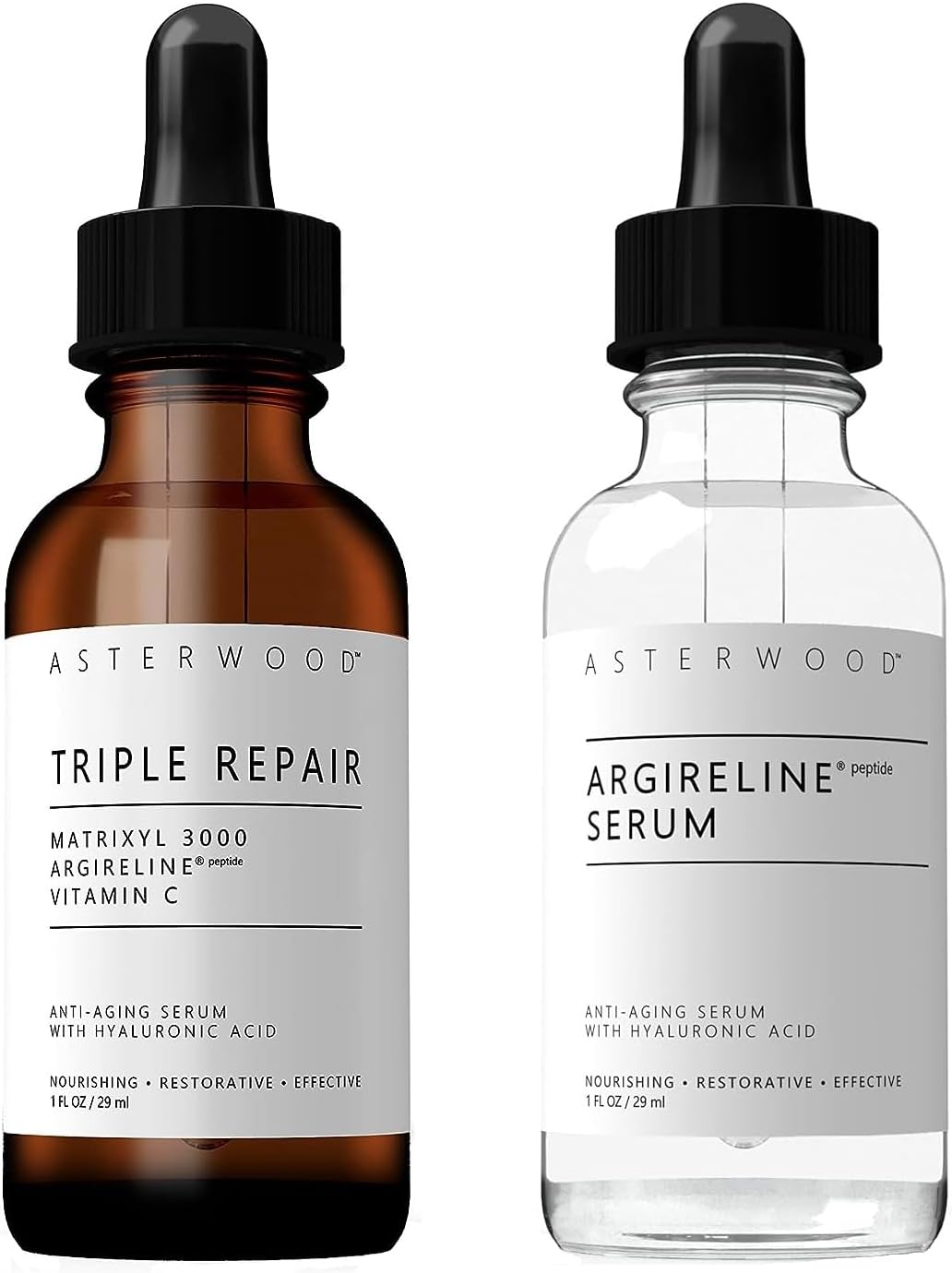 Triple Repair Matrixyl 3000 1 oz + Argireline Peptide Serum 1 oz