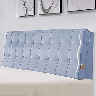 NMDCDH Tête de lit Coussins de Coussin de Chevet Art en Tissu Tête Anti-Collision, 3 Couleurs, 5 Tailles (Couleur: 3# -avec tête de lit, Taille: 90CM)