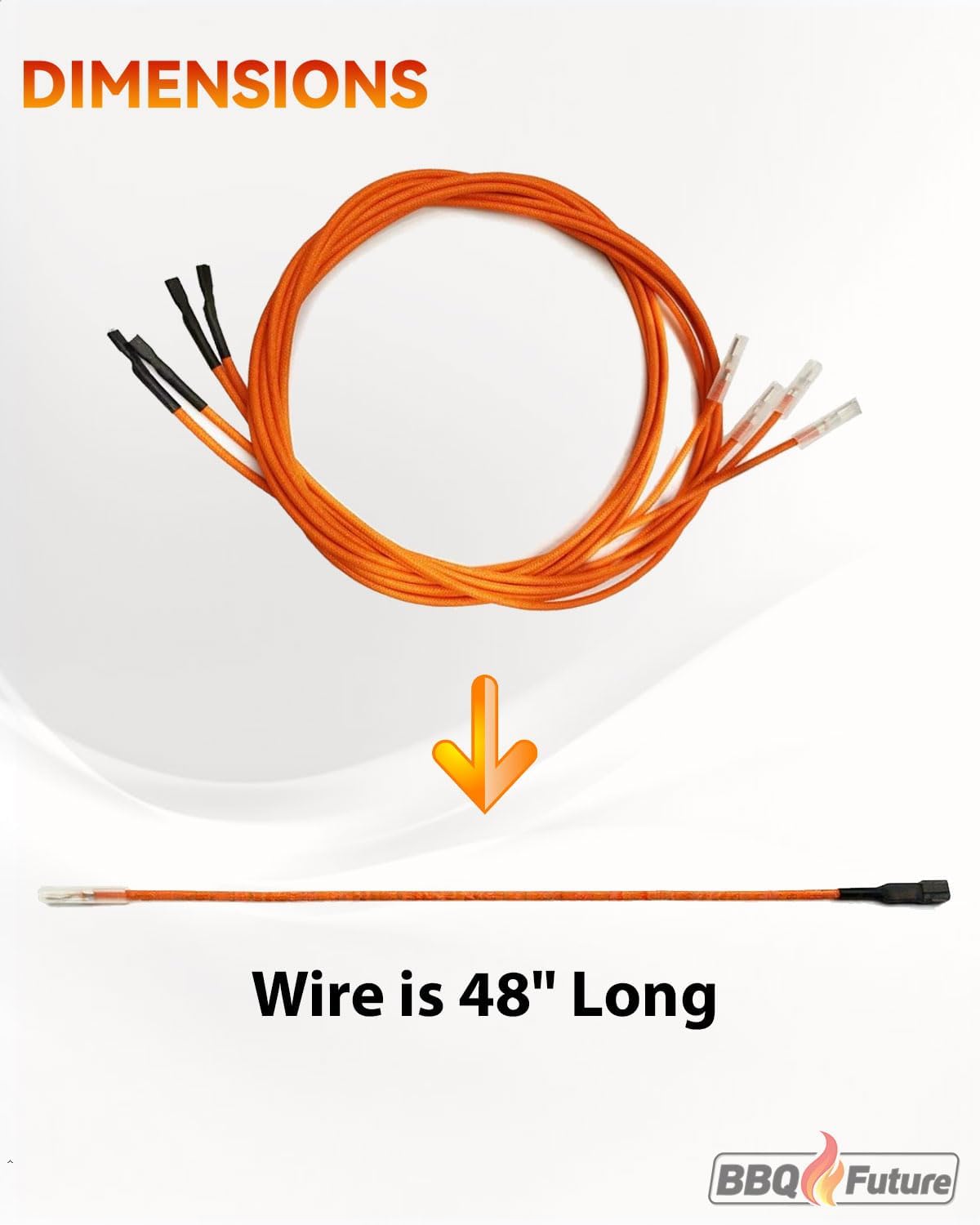 Universal 48" Gas Grill Igniter Wire for BBQ Grillware, Brinkmann & More image 2