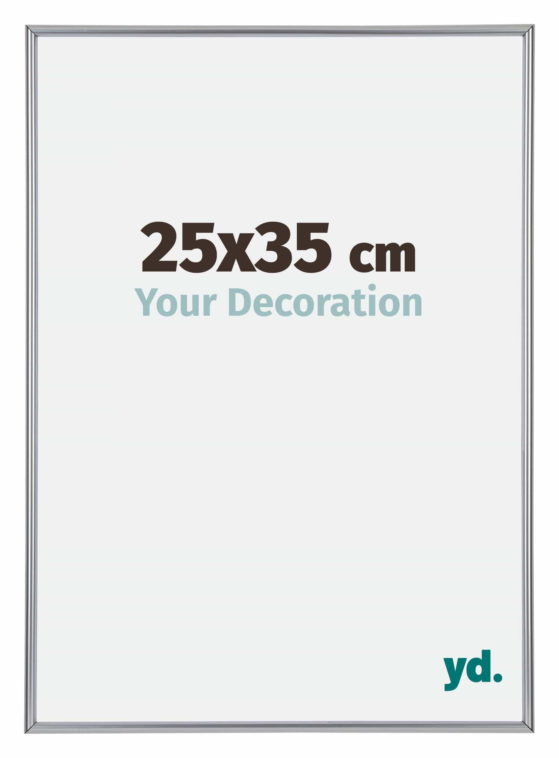 Your Decoration - Puzzle frame 25x35 - Silver High Gloss - Puzzle frame 500-1000 Pieces - Plastic Photoframe - Annecy