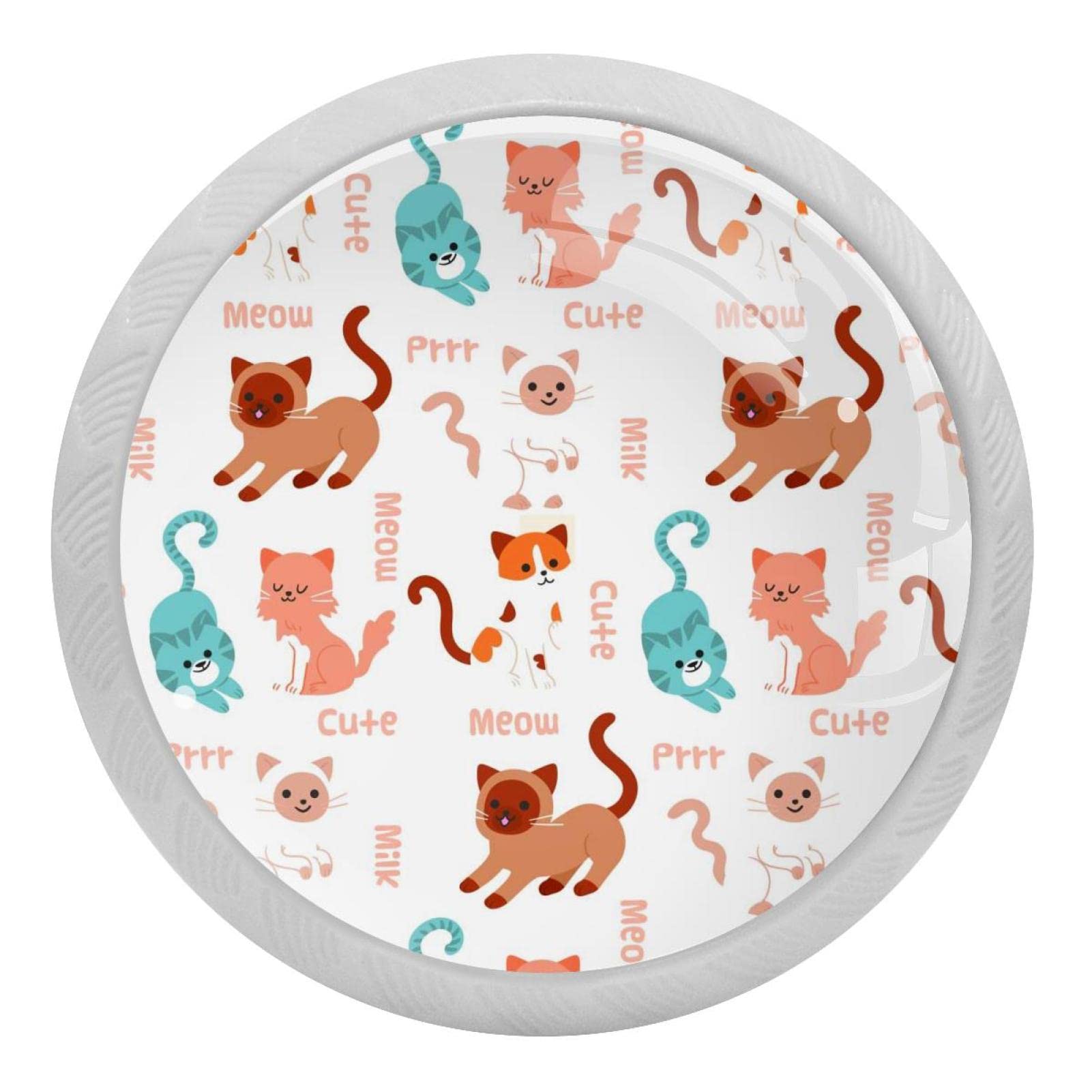 Boutons de meuble chat amusants, le cadeau de pendaison de crémaillère idéal