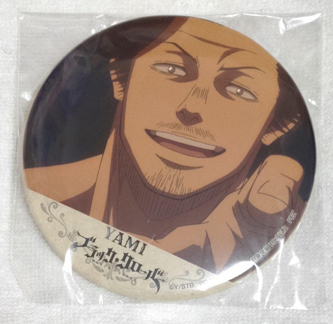 ブラクロ ヤミ 缶バッチ 漫画 ブラッククローバー 缶バッジ ヤミ