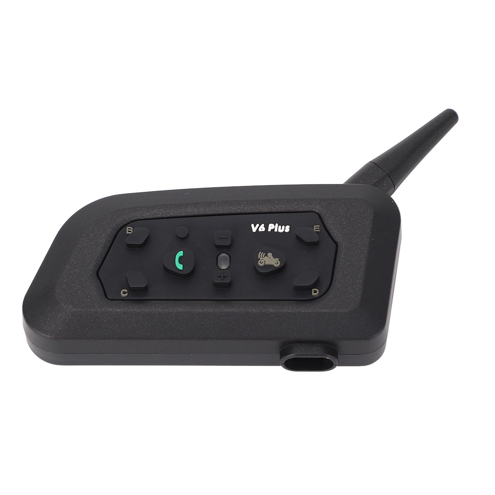 Interfono V6Plus 1200 per Casco Moto Comunicazione Senza Fili per 6 Persone Headset Mano Libera Adatto a Moto Snowboard Bicicletta